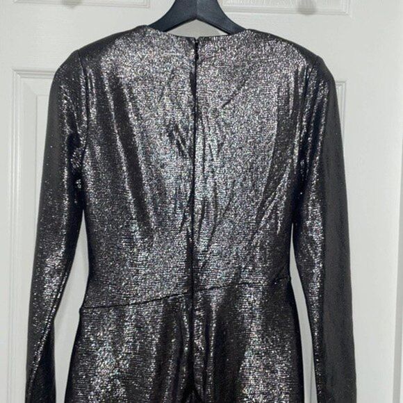 ADRIANNA PAPELL PINTUCK LONG COCKTAIL AND PARTY DRESS Sz 2 - Picture 8 of 10